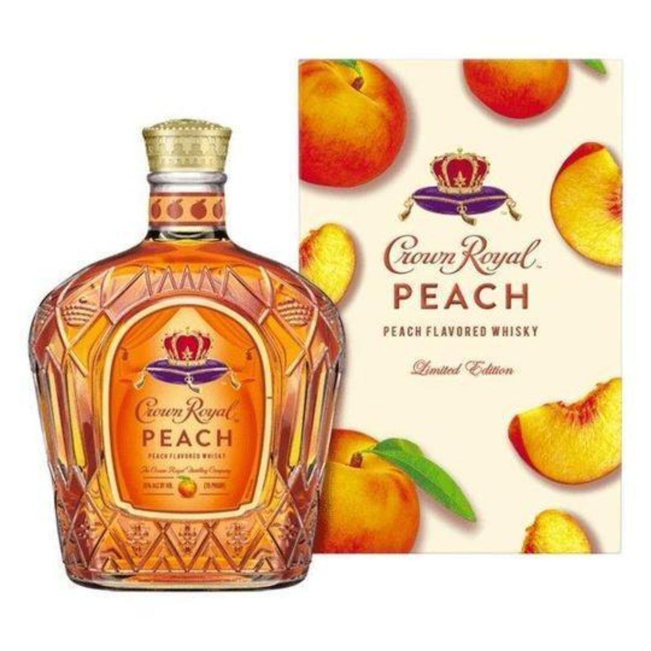 Crown Royal | Peach Flavored Whiskey - TOPBOURBON