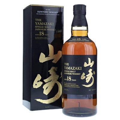 Yamazaki 18 Year Single Malt Japanese Whisky 700ml